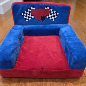 Build-A-Bear Kids Racing-Themed Plush Chair